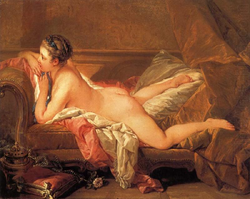 Francois Boucher Reclining Gril china oil painting image